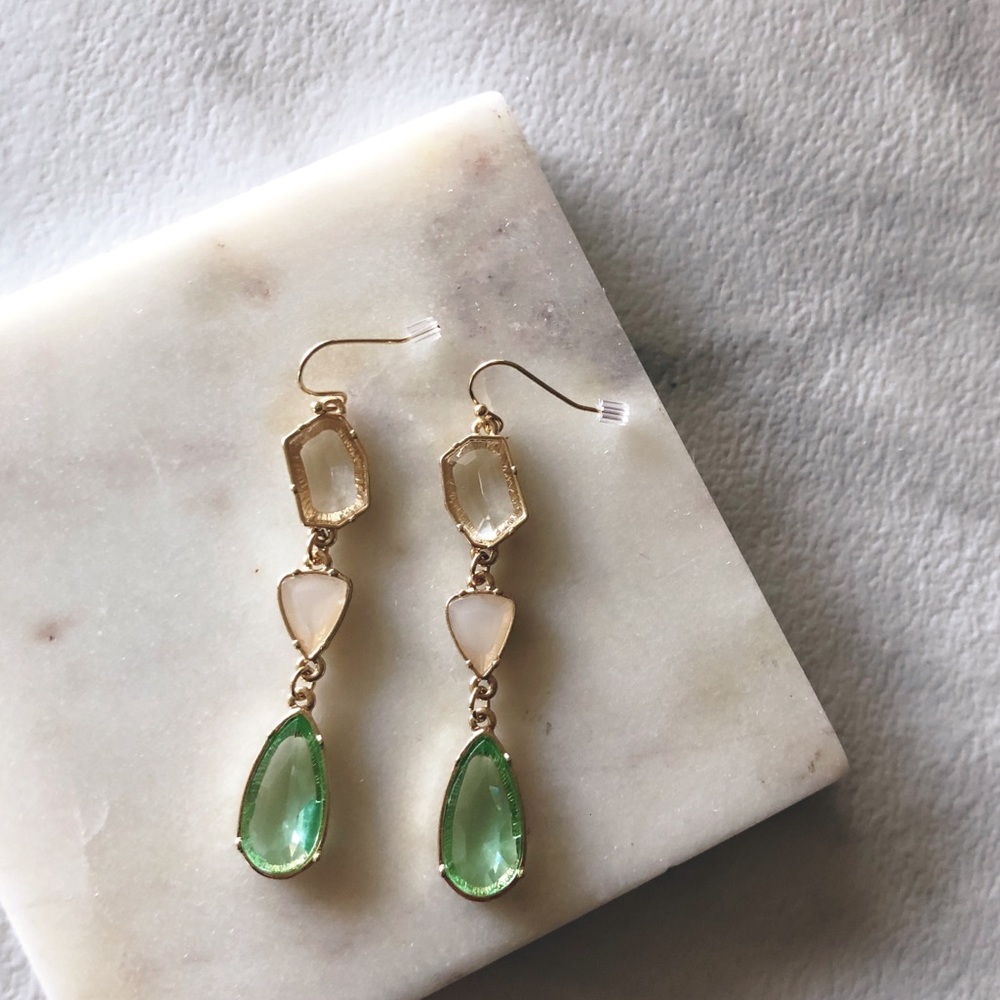Stella & Dot Chandelier Statement Earrings - Picture 3 of 5